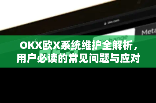 OKX欧X系统维护全解析，用户必读的常见问题与应对策略