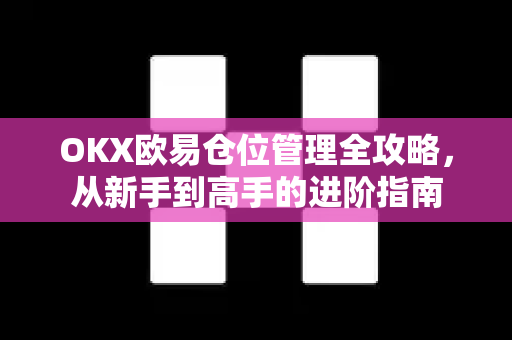 OKX欧易仓位管理全攻略，从新手到高手的进阶指南-第1张图片-OKX欧易 | 数字资产交易平台 - 下载注册
