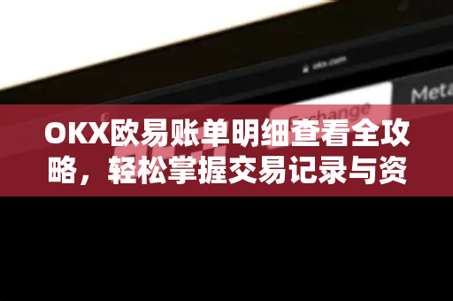 OKX欧易账单明细查看全攻略，轻松掌握交易记录与资金流动