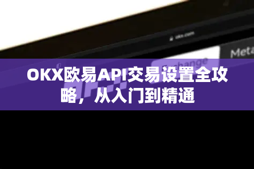 OKX欧易API交易设置全攻略，从入门到精通
